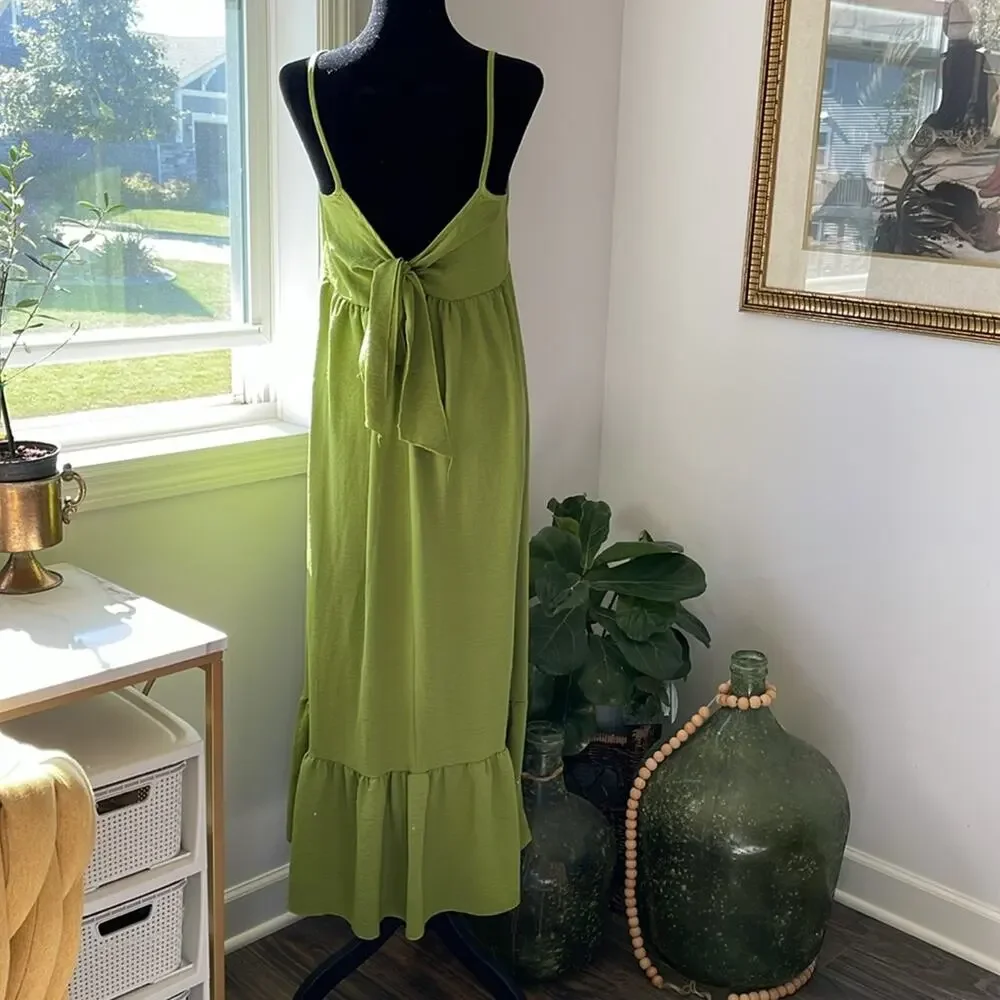 Pretty green dress - Picture 4 of 6